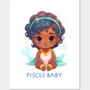 Pisces Baby 2 Posters and Art